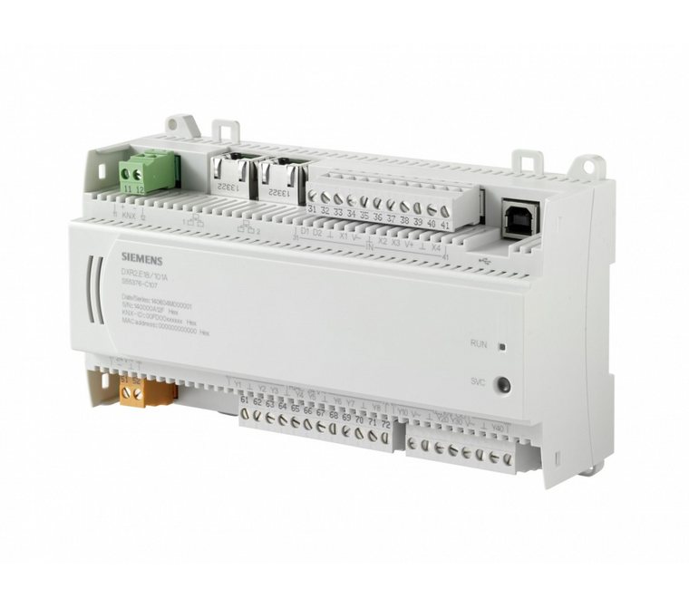 Контроллер комнатный BACnet/IP, AC 24В (2 DI, 4 UI,8 DO, 4 AO) — оборудование Siemens
