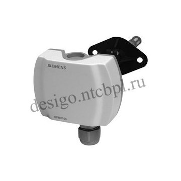 Датчик влажности канальный (DC 0...10 В) — оборудование Siemens