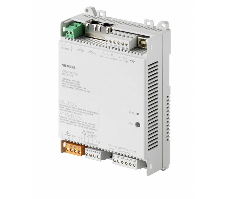 Контроллер комнатный BACnet/IP, AC 230В (1 DI, 2 UI,3 DO, 3 AO) — оборудование Siemens