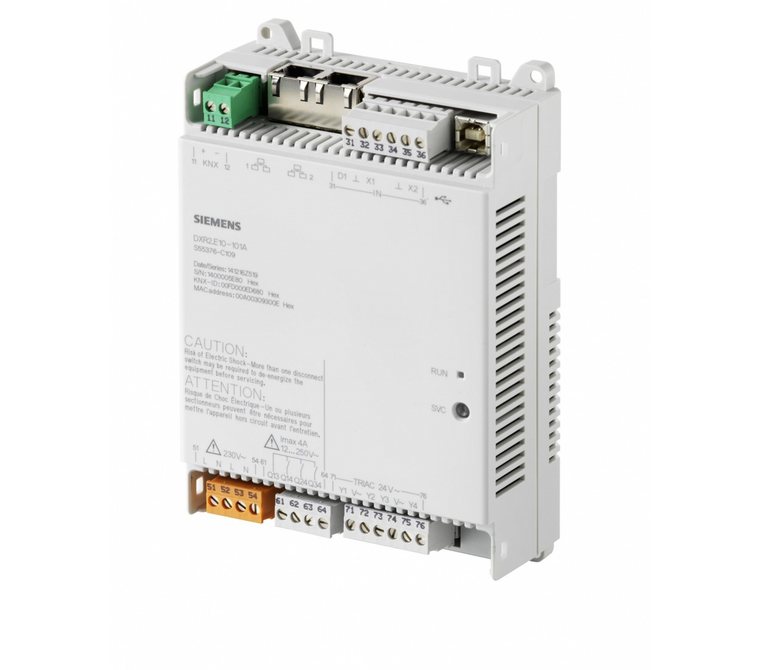 Контроллер комнатный BACnet/IP, AC 230В (1 DI, 2 UI,7  DO) — оборудование Siemens