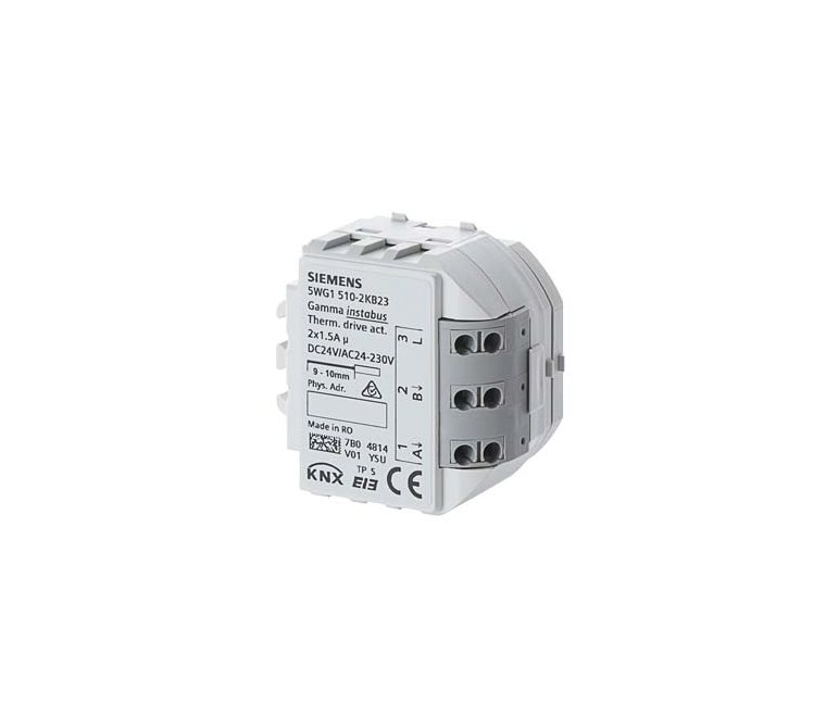 Актуатор термо-приводов, 2x 1,5A — оборудование Siemens